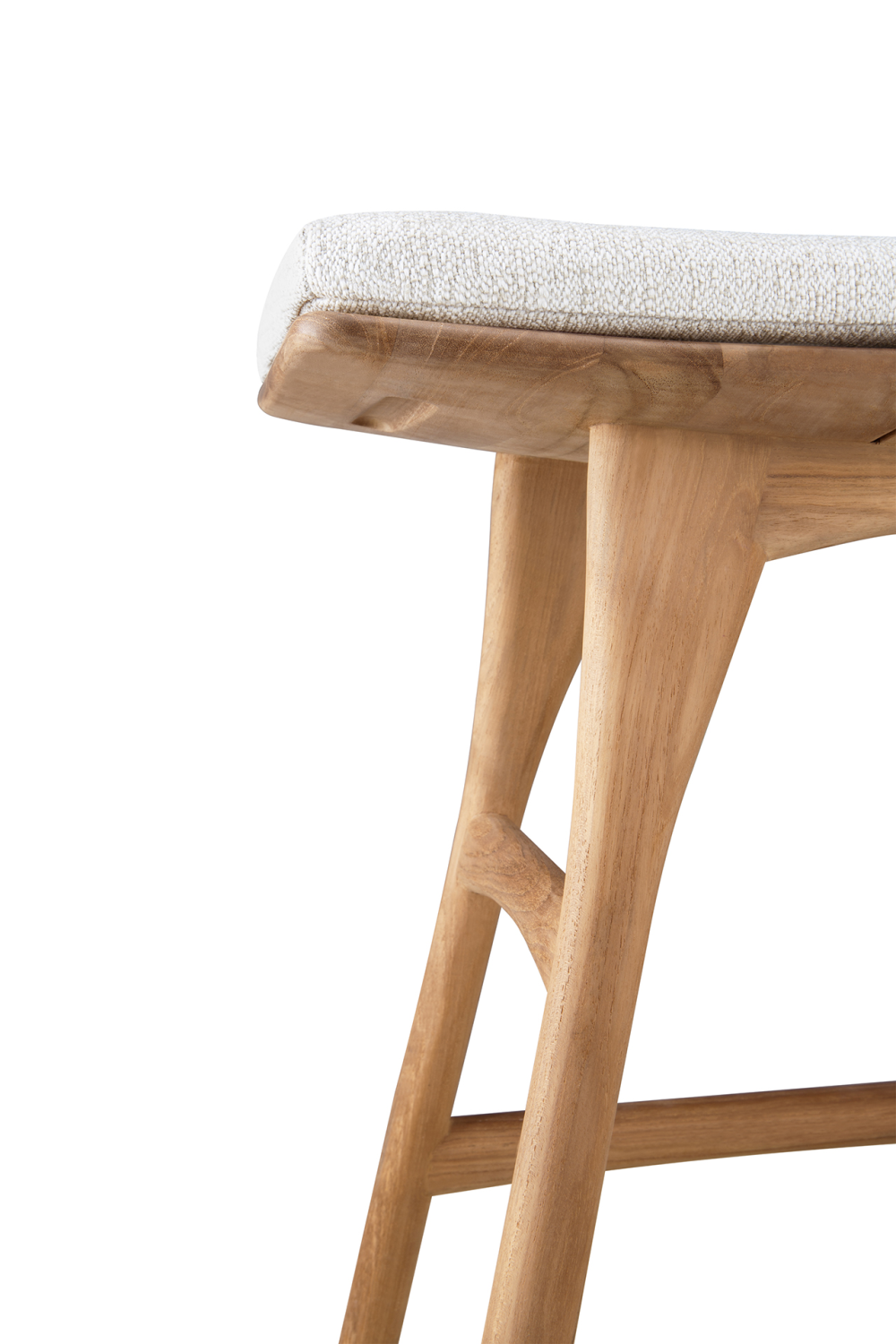 Scandinavian Outdoor Stool | Ethnicraft Osso | Woodfurniture.com