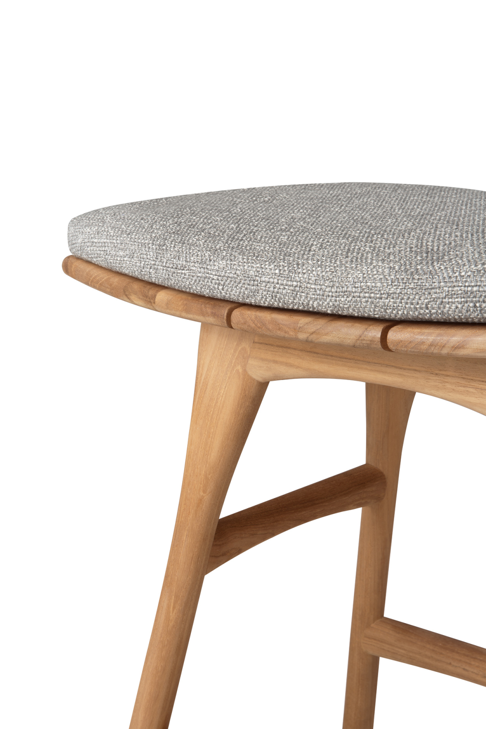 Scandinavian Outdoor Stool | Ethnicraft Osso | Woodfurniture.com