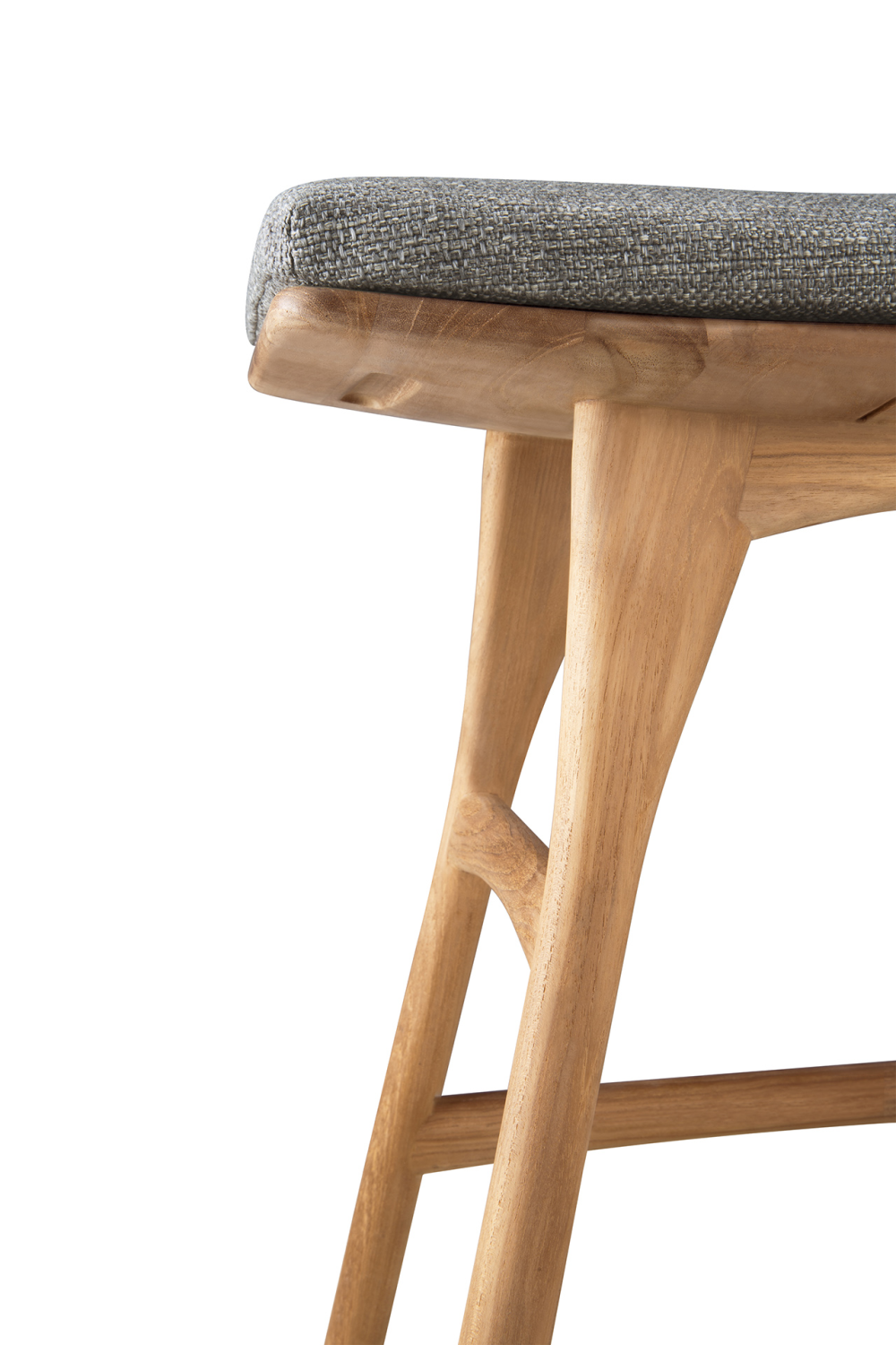 Scandinavian Outdoor Stool | Ethnicraft Osso | Woodfurniture.com