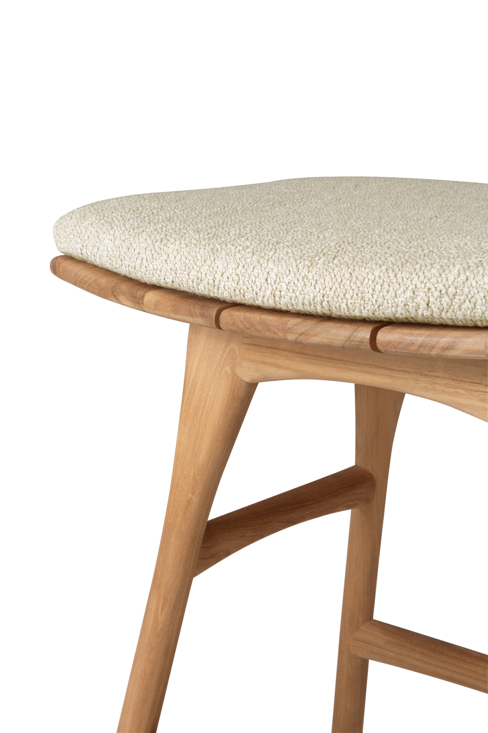 Scandinavian Outdoor Stool | Ethnicraft Osso | Woodfurniture.com