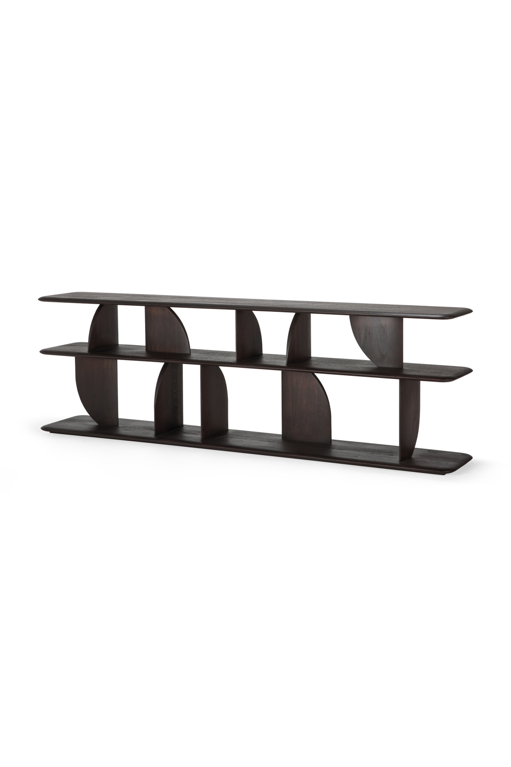 Teak Modern Console Table | Ethnicraft Geometric | Woodfurniture.com