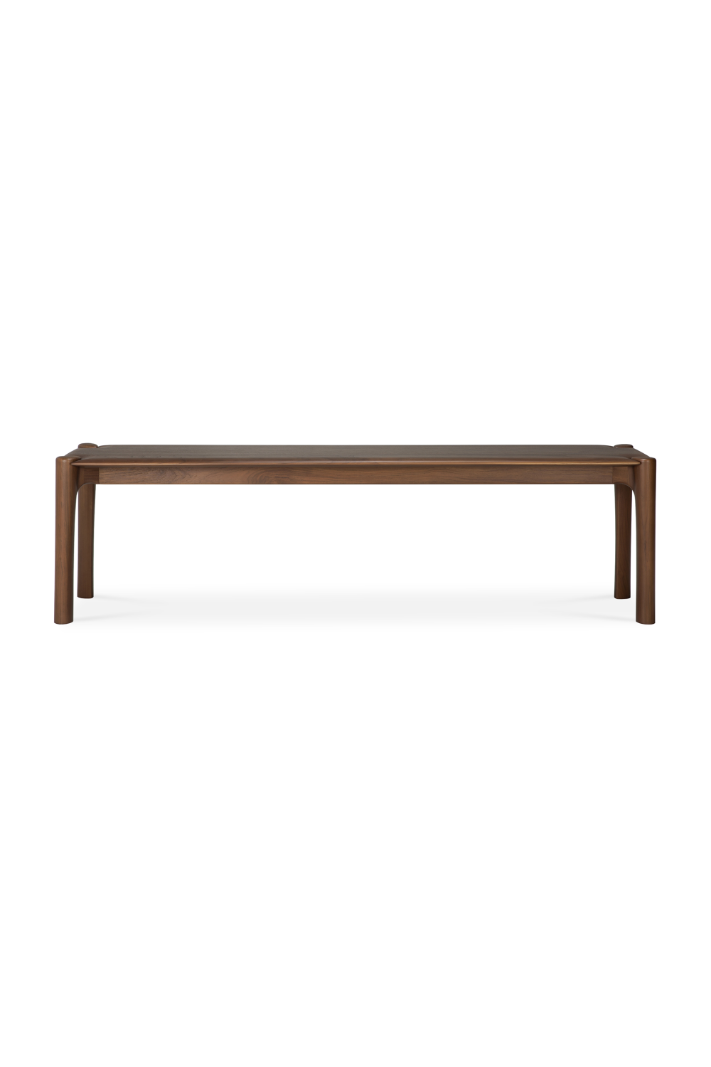 Brown Teak Bench | Ethnicraft PI | Woodfurniture.com