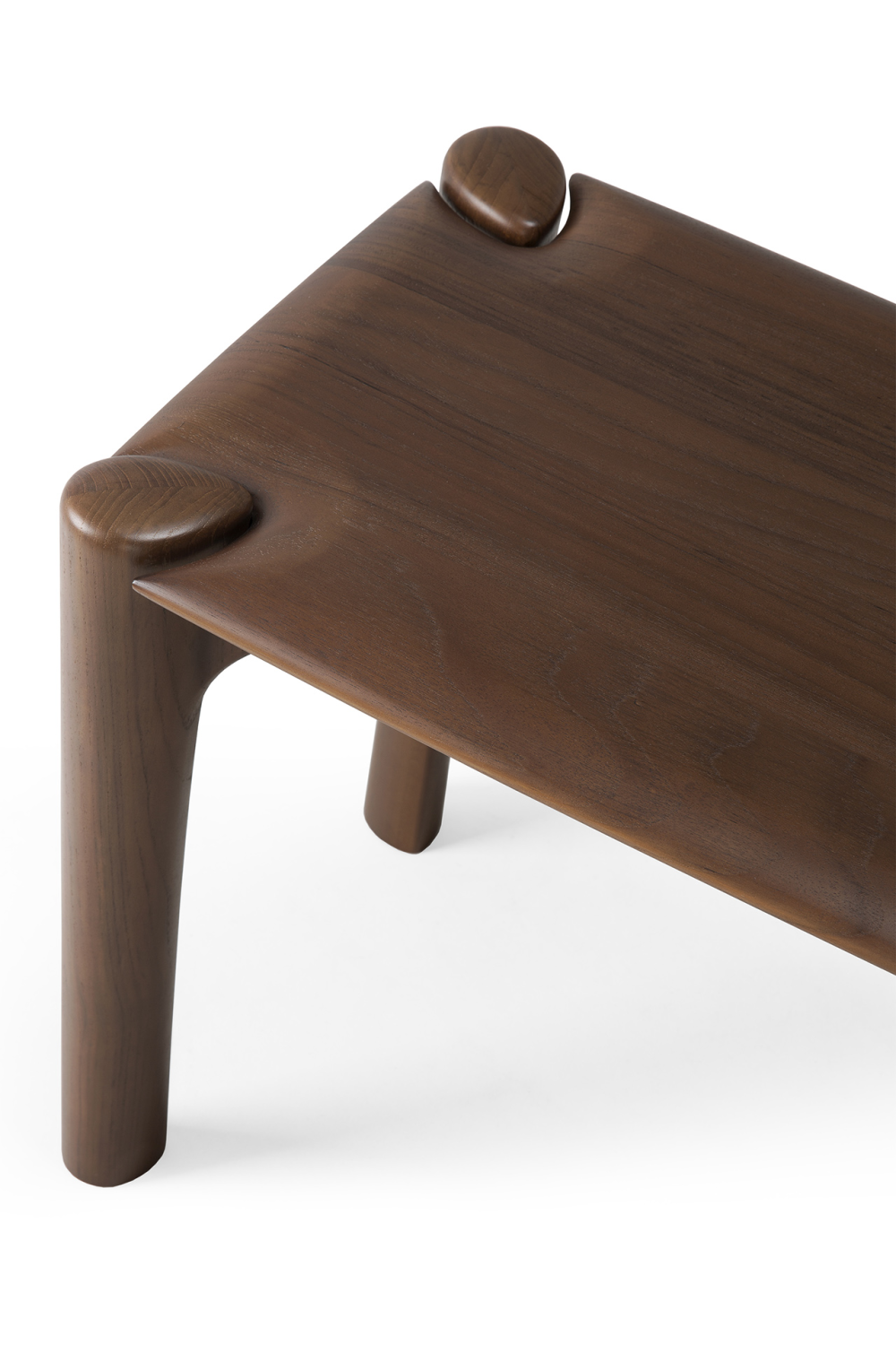 Brown Teak Bench | Ethnicraft PI | Woodfurniture.com