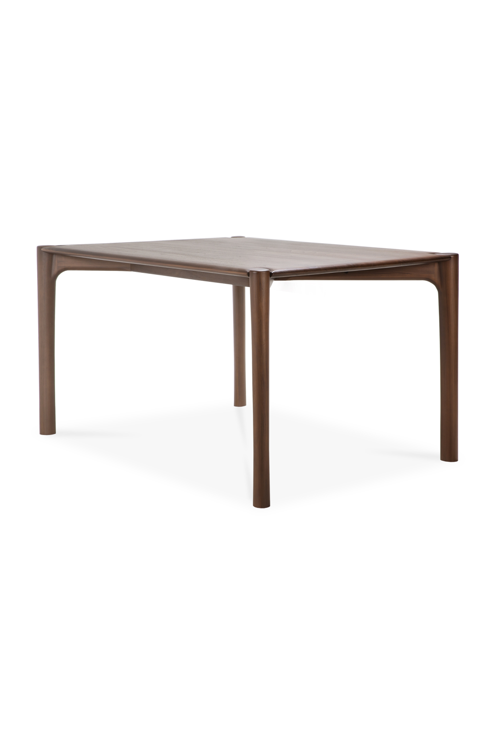 Varnished Teak Dining Table | Ethnicraft PI | Woodfurniture.com