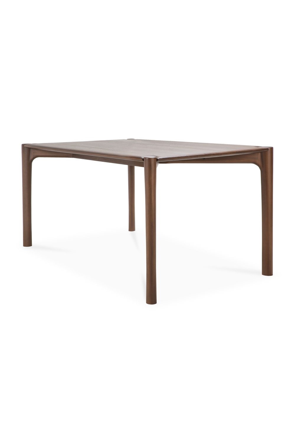 Varnished Teak Dining Table | Ethnicraft PI | Woodfurniture.com