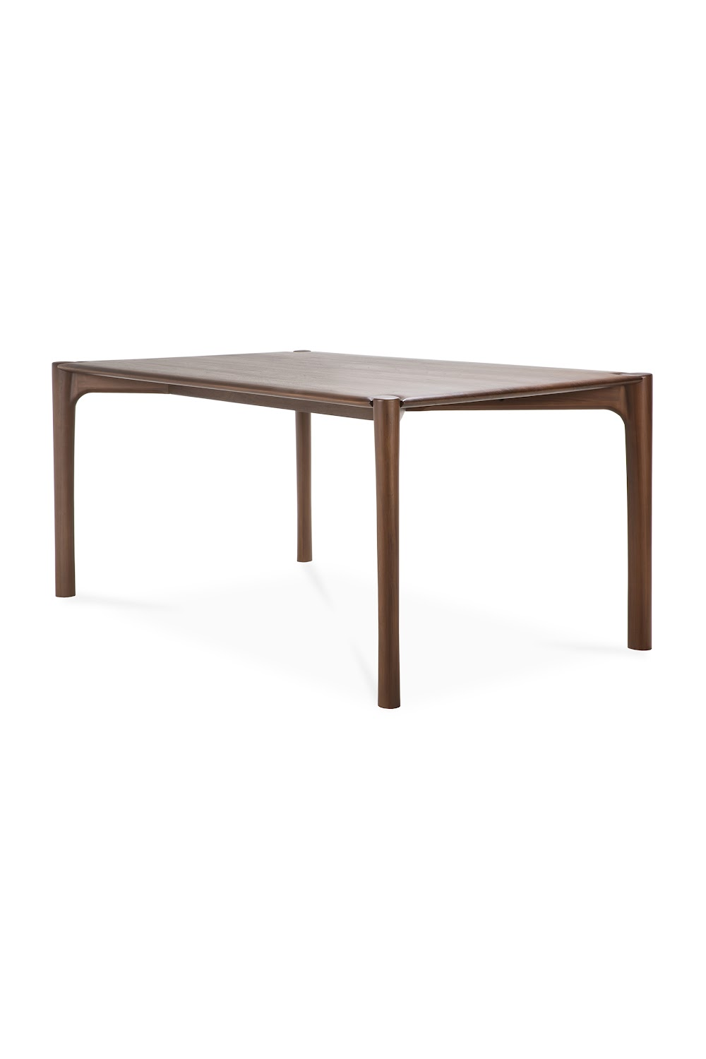 Varnished Teak Dining Table | Ethnicraft PI | Woodfurniture.com