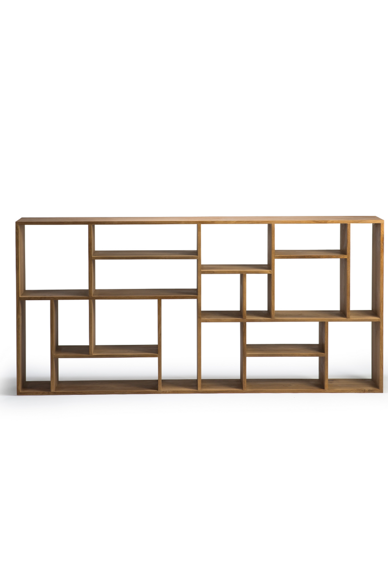 Multilevel Shelf Bookcase | Ethnicraft M | Woodfurniture.com