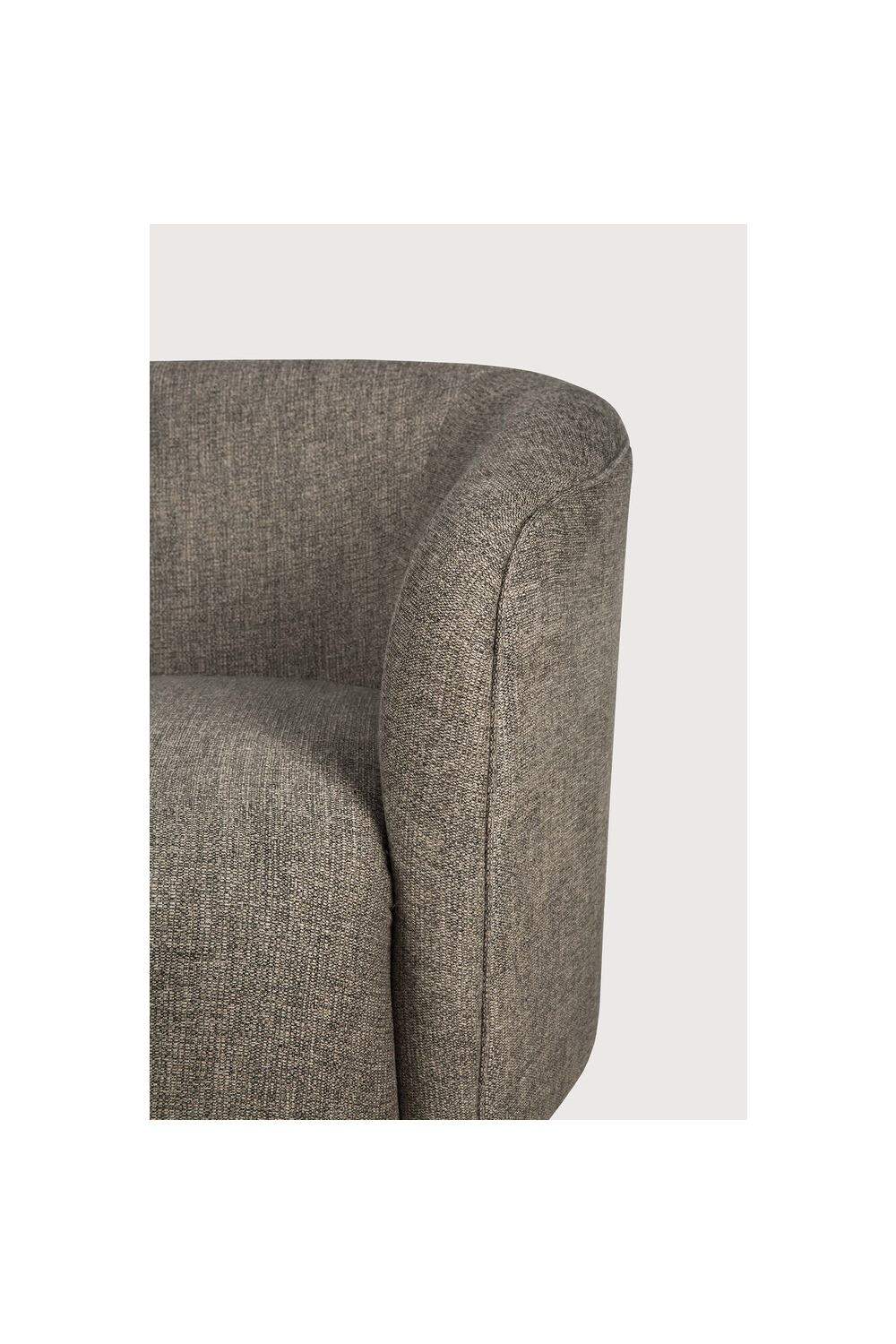 Curved Back 3-Seater Sofa | Ethnicraft Ellipse | Oroatrade.com