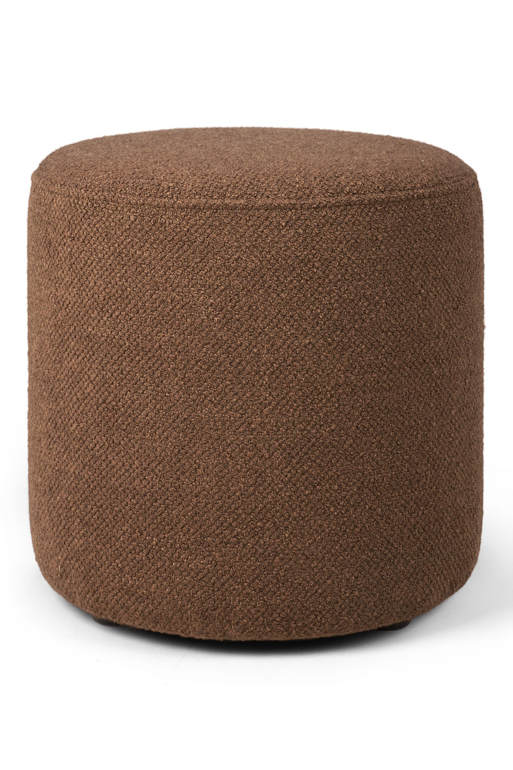 Copper Round Pouf | Ethnicraft  Barrow | Woodfurniture.com