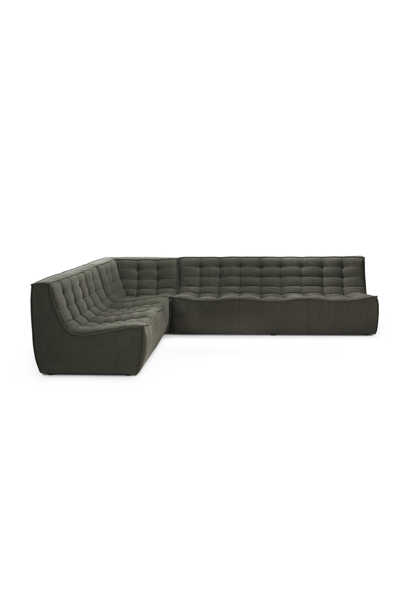 Green Modular Sofa | Ethnicraft N701 | Woodfurniture.com