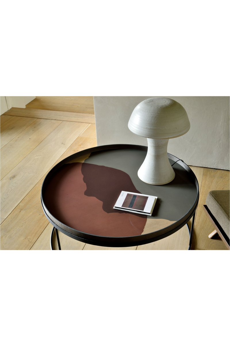 Round Tray Coffee Table | Ethnicraft | Wood Furniture