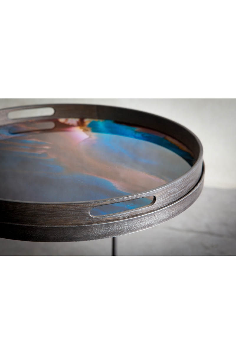 Round Tray Side Table | Ethnicraft | OROA TRADE