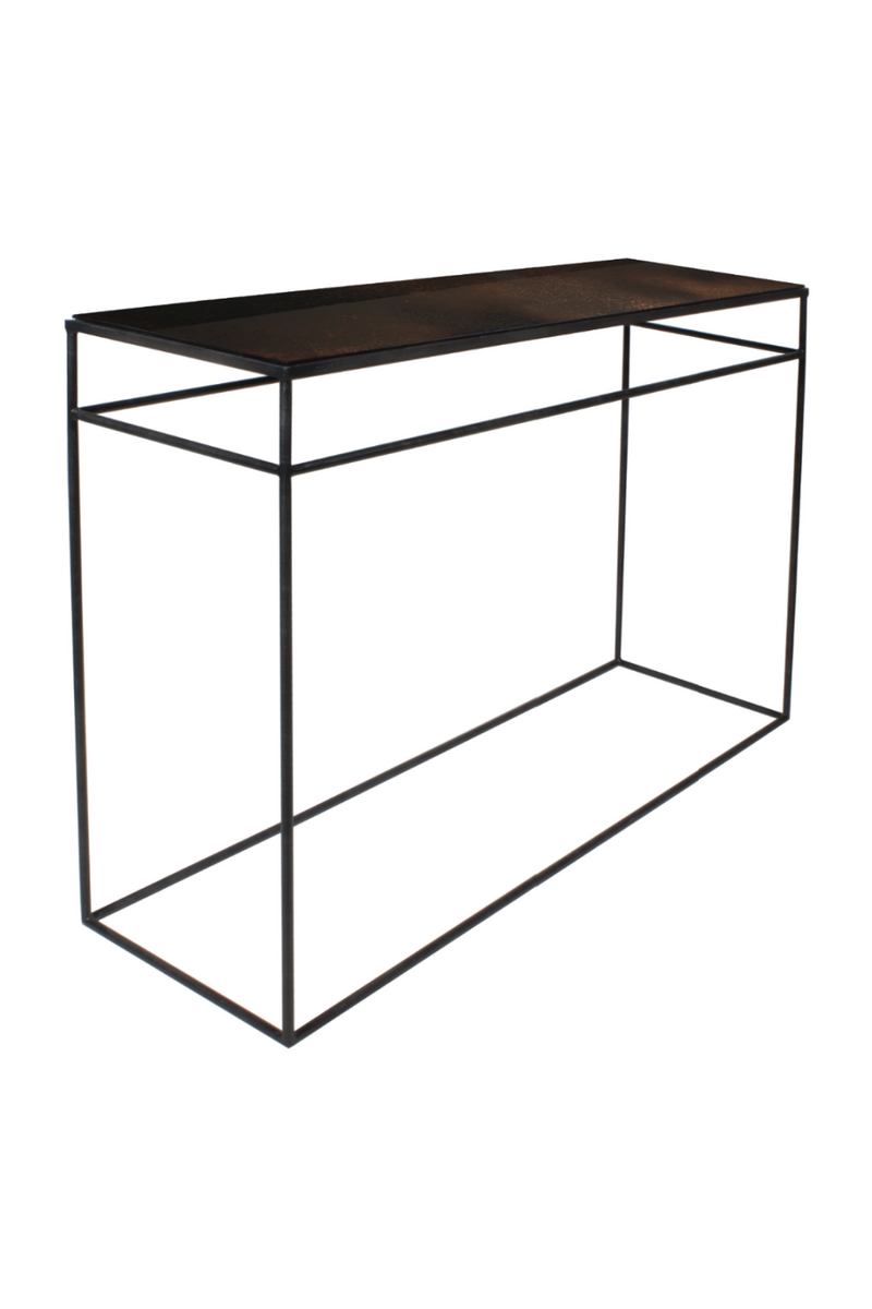 Mirrored Console Table - S | Ethnicraft Console | WoodFurniture.com