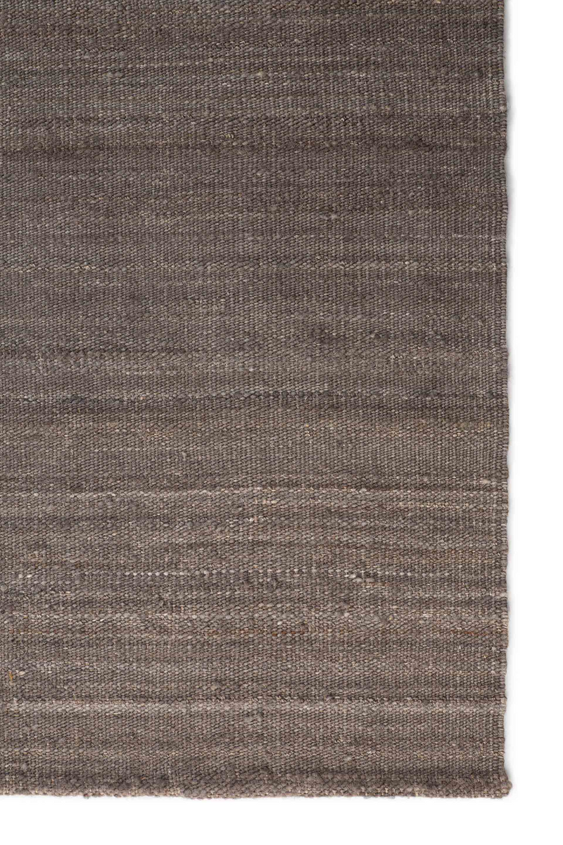 Textured Sheep Wool Rug | Ethnicraft Nomad | Woodfurniture.com