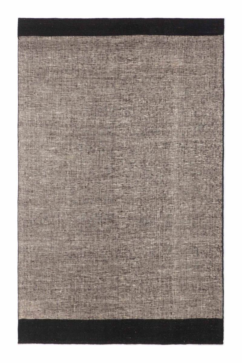 Gray Woven Wool Rug | Ethnicraft Dots | Woodfurniture.com