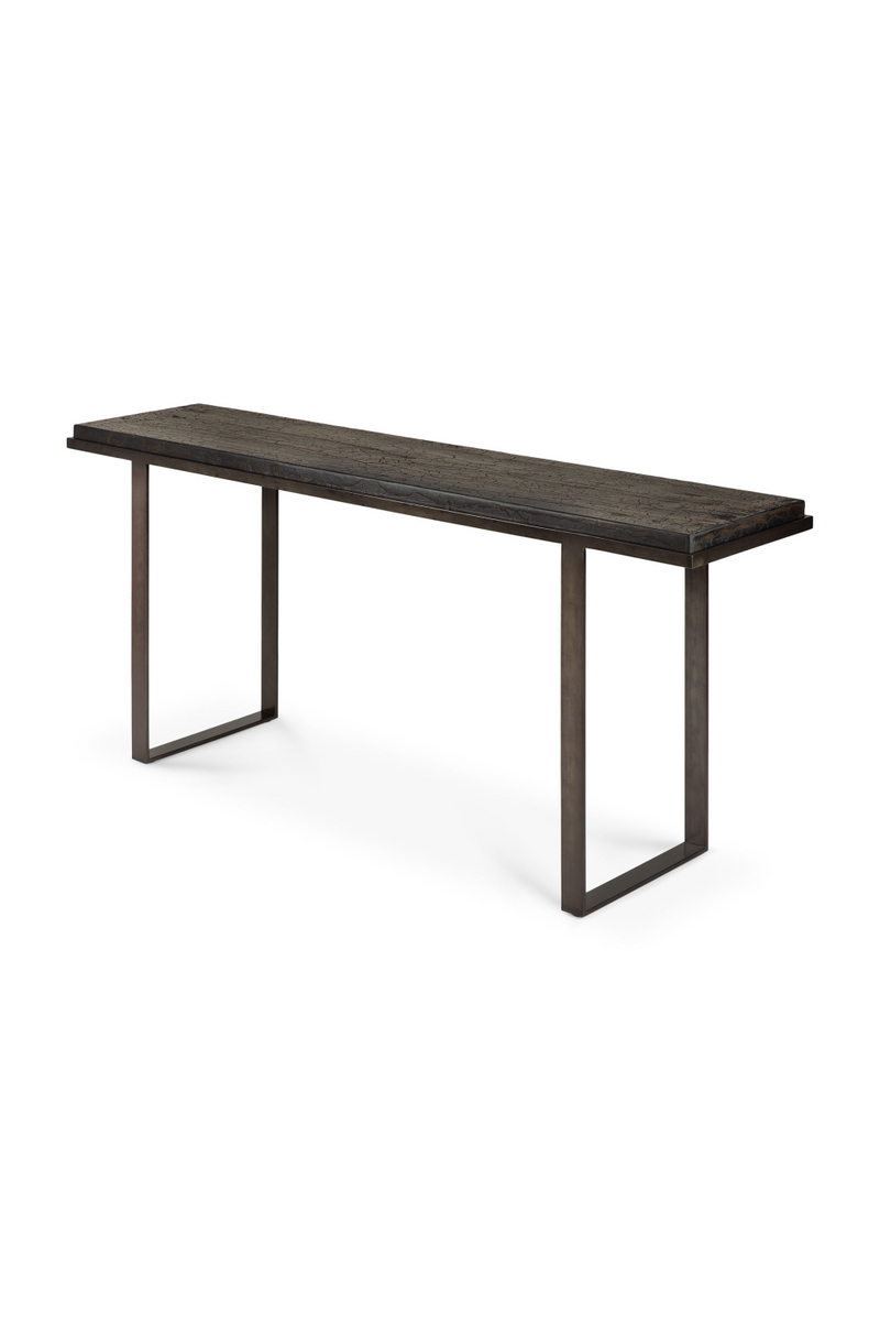 Rectangular Umber Console Table | Ethnicraft Stability | WoodFurniture.com
