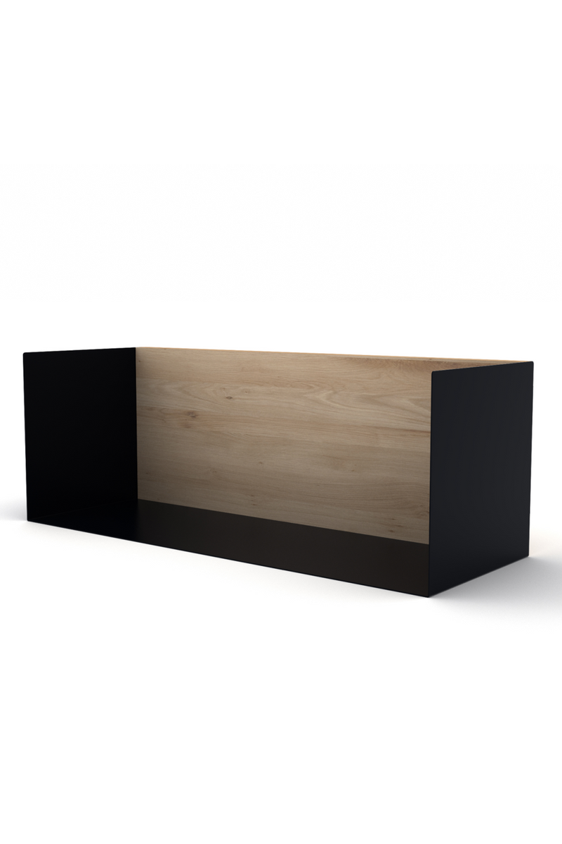 Minimalist Oak Wall Shelf | Ethnicraft U | Woodfurniture.com