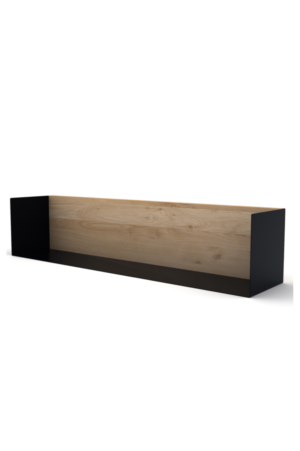 Minimalist Oak Wall Shelf | Ethnicraft U | Woodfurniture.com