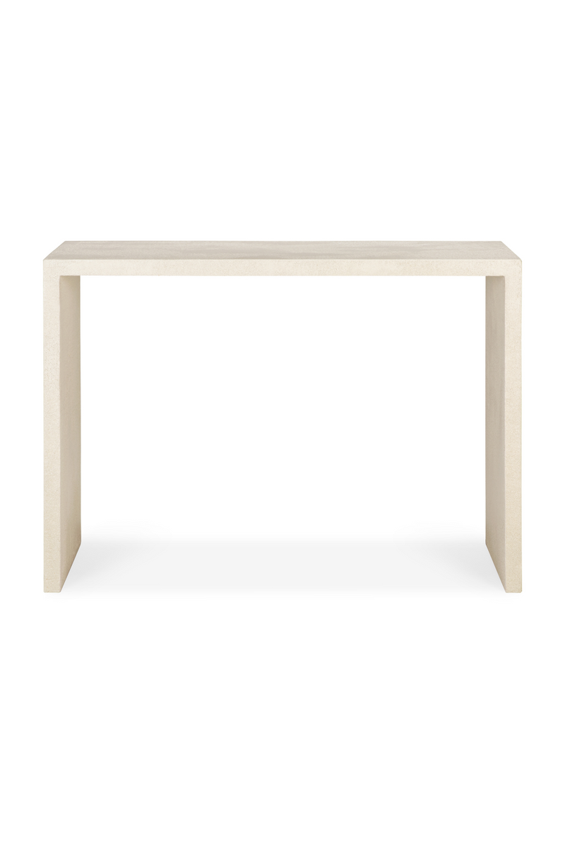 Minimalist White Console Table | Ethnicraft Elements | Woodfurniture.com