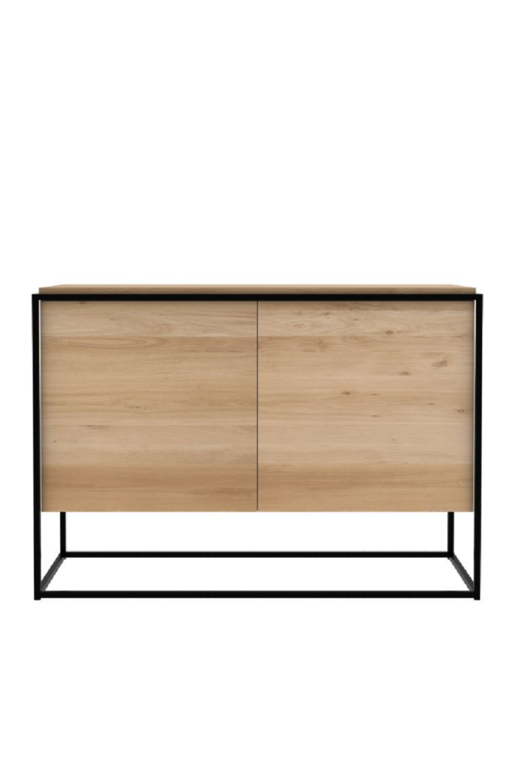 2-Door Wooden Oak Sideboard | Ethnicraft Monolit | Woodfurniture.com