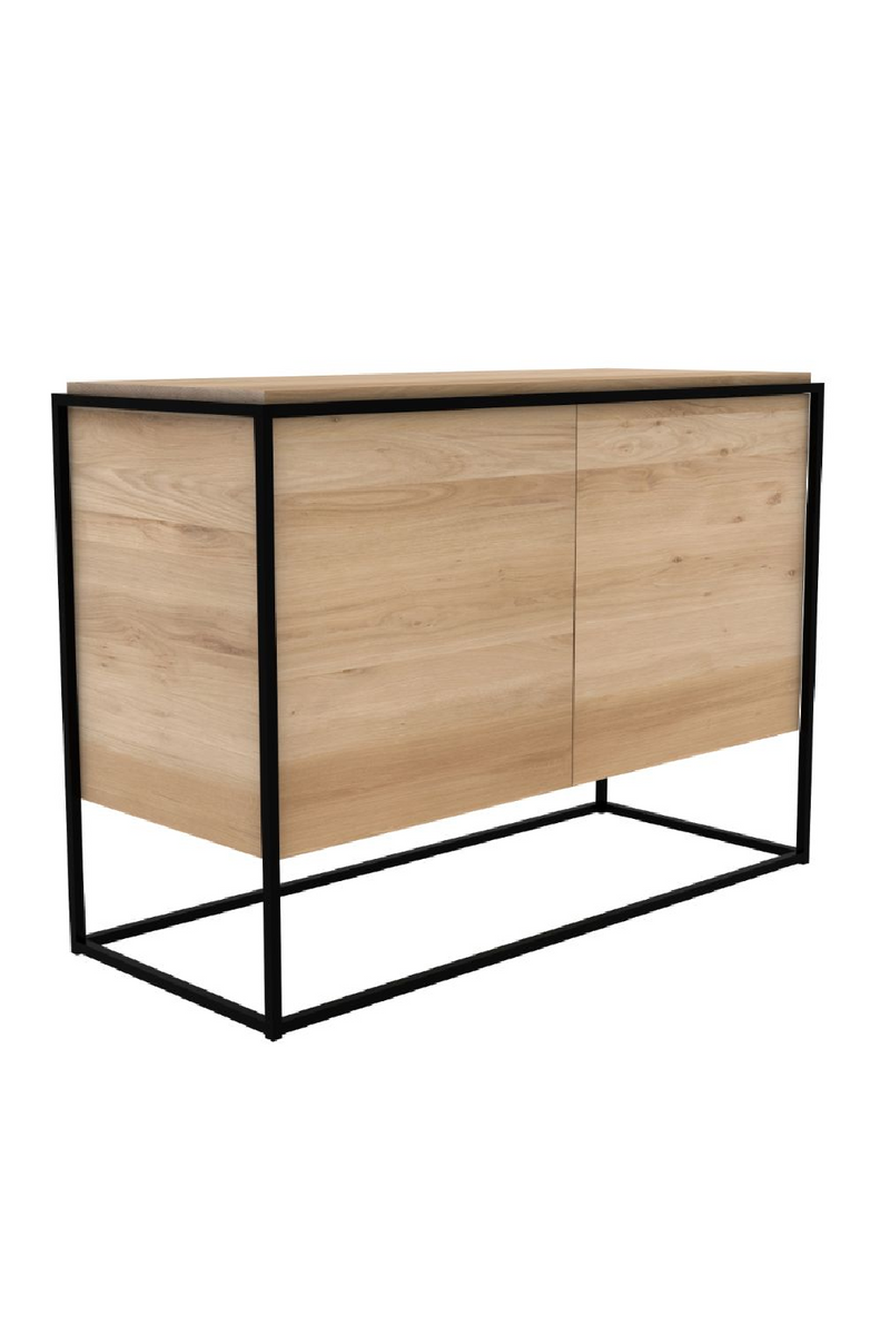 2-Door Wooden Sideboard | Ethnicraft Monolit | Wood Furniture