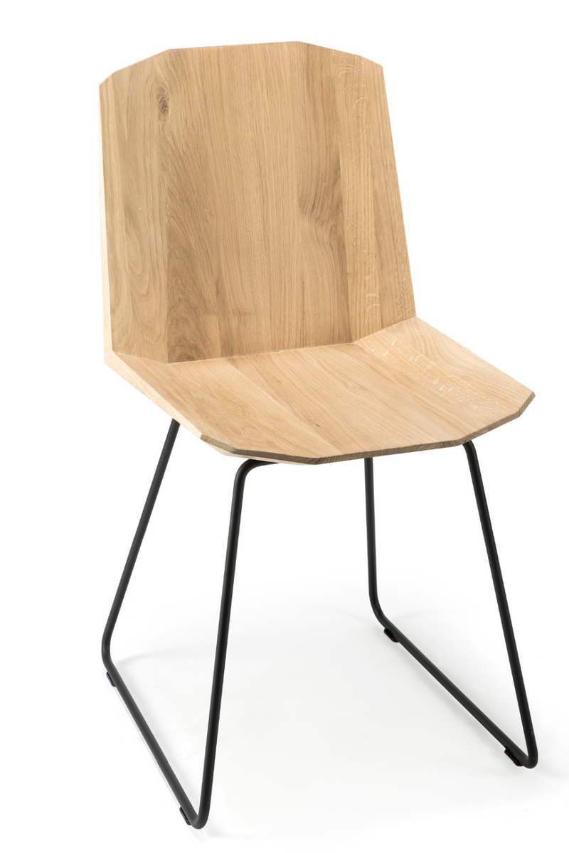 Wooden Dining Chair | Ethnicraft Facette | Wood Furniture