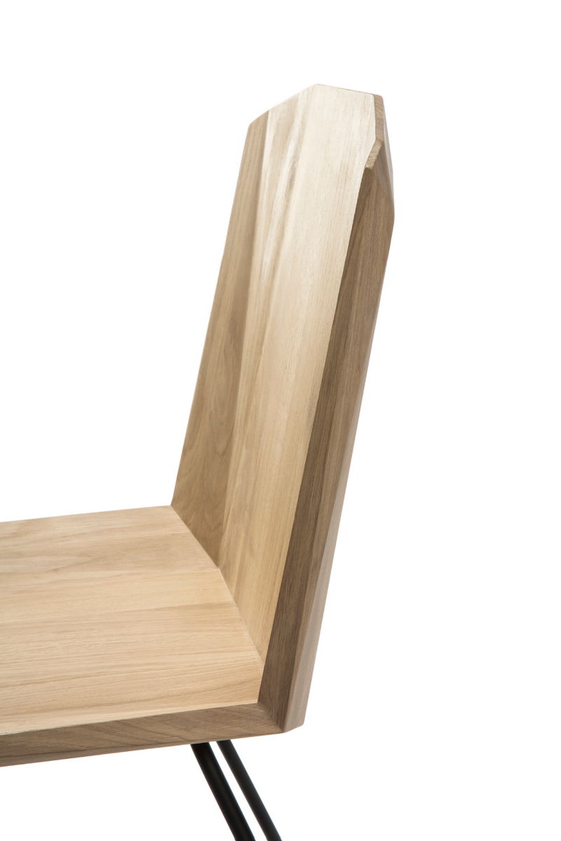 Wooden Dining Chair | Ethnicraft Facette | Wood Furniture