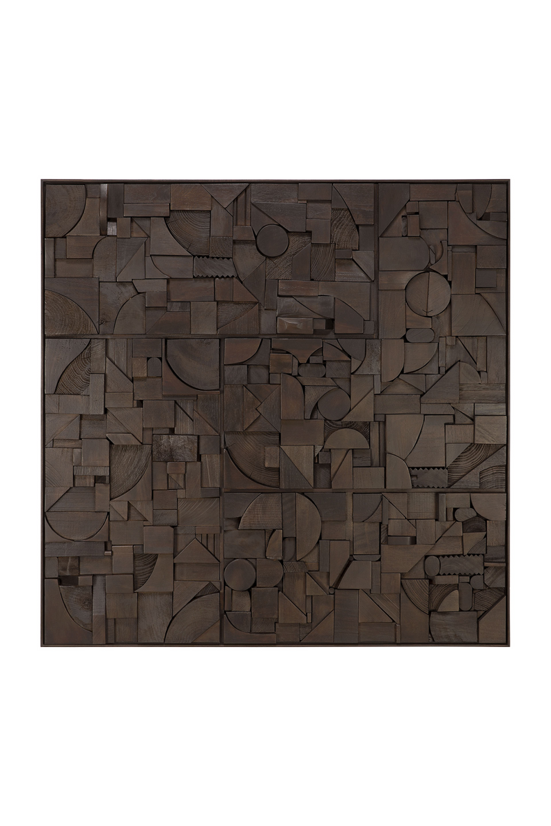 Square Puzzle Wall Art | Ethnicraft Bricks