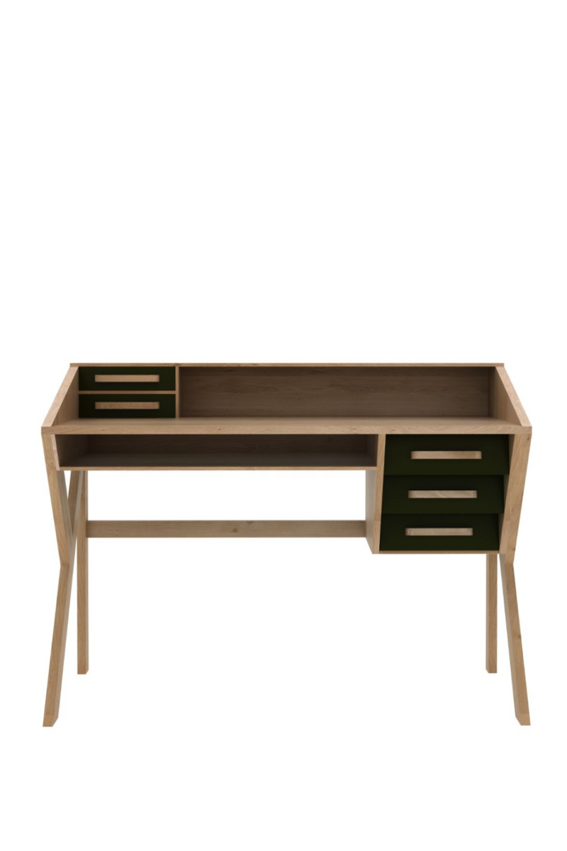 Oak Modern Office Desk | Ethnicraft Origami | Woodfurniture.com