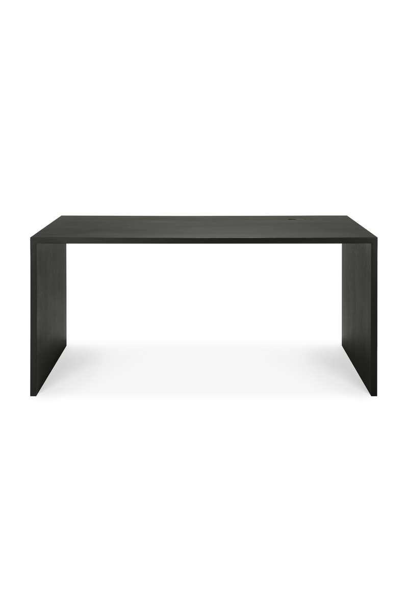 Black Oak Minimalist Desk | Ethnicraft U | Woodfurniture.com