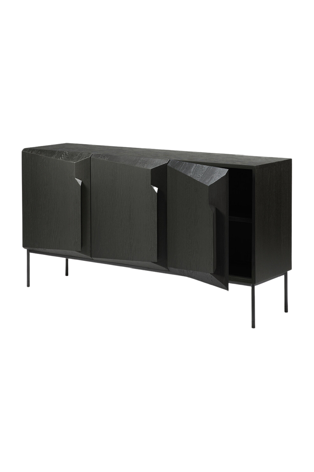 Black Oak Modern Sideboard | Ethnicraft Stairs | Woodfurniture.com