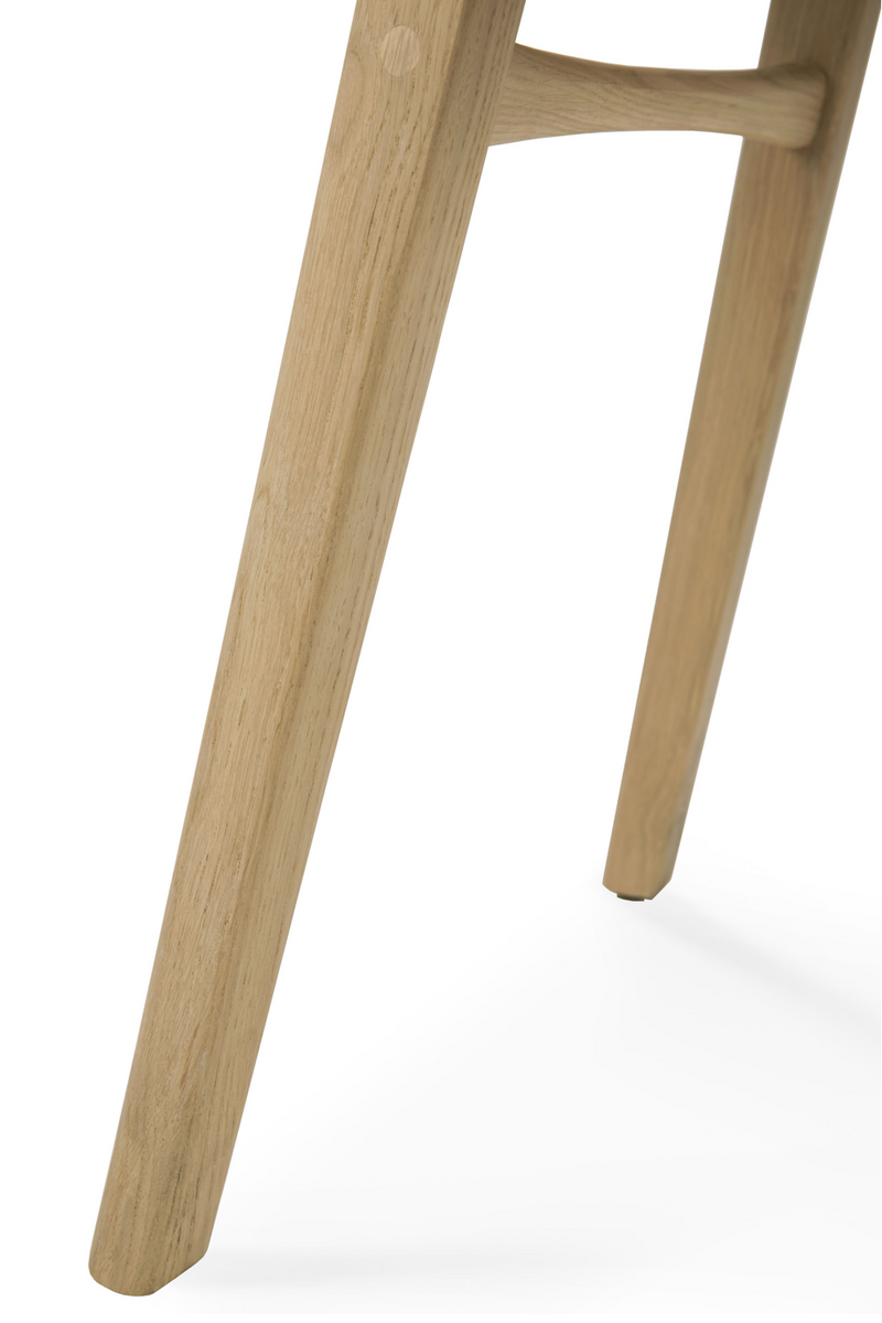 Oak Minimalistic Dining Chair | Ethnicraft Pebble | WoodFurniture.com