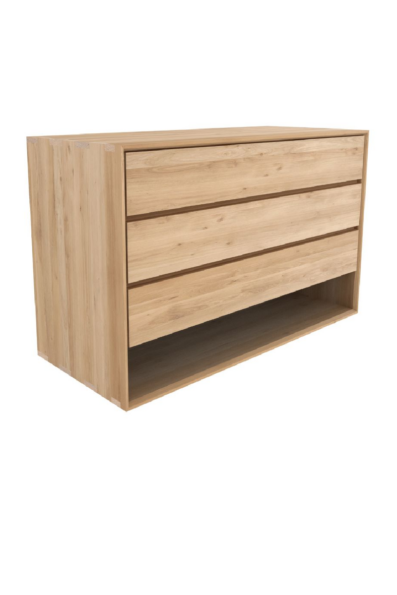 3-Drawer Oak Dresser | Ethnicraft Nordic | Woodfurniture.com