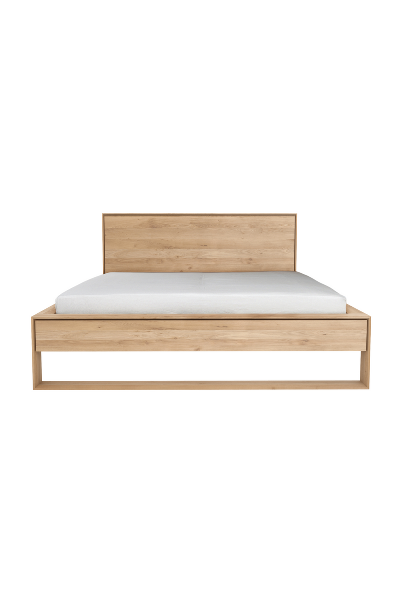 Solid Oak Bed | Ethnicraft Nordic II | Woodfurniture.com
