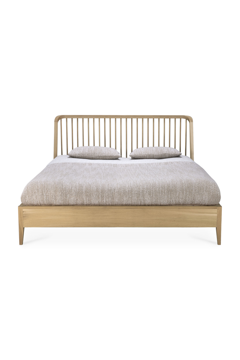 Natural Oak Bed | Ethnicraft Spindle | OROA TRADE