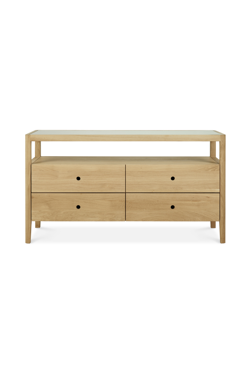 Oiled Oak Dresser | Ethnicraft Spindle | Woodfurniture.com