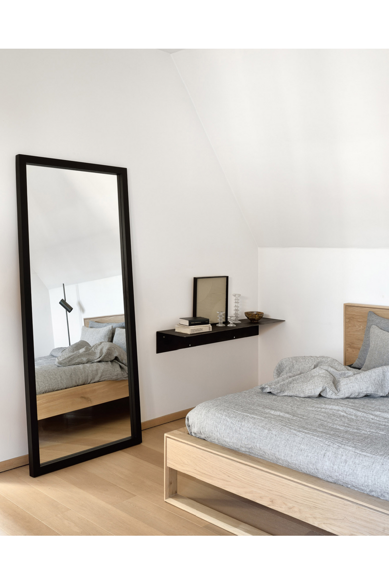 Oak Full-Length Floor Mirror | Ethnicraft Light Frame | Woodfurniture.com