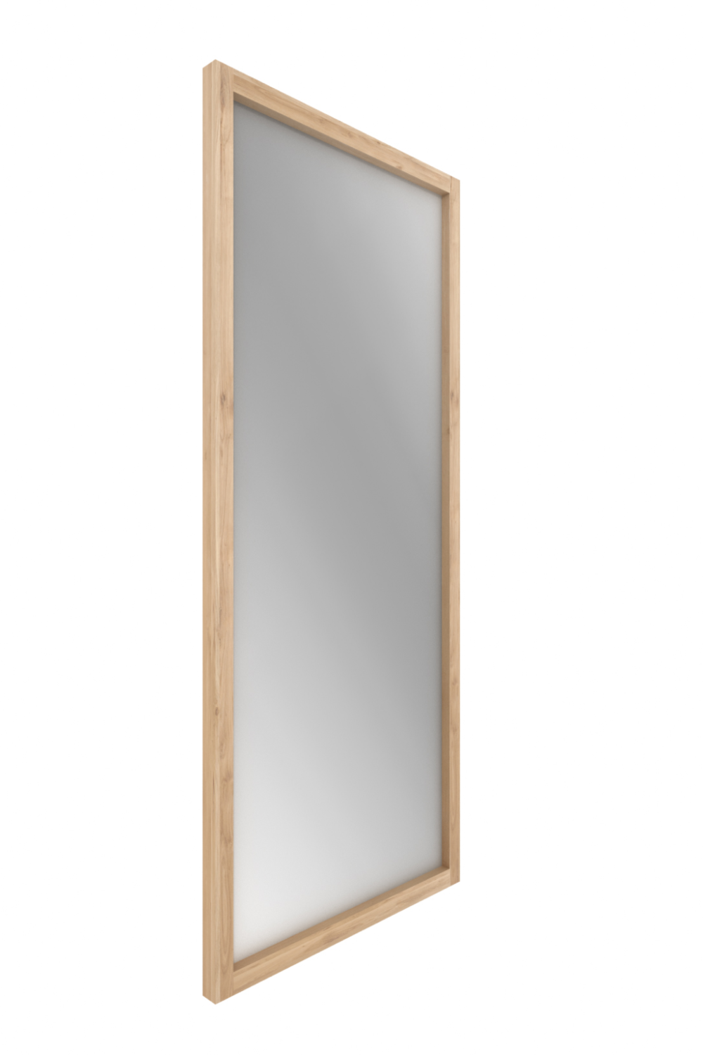 Oak Full-Length Floor Mirror | Ethnicraft Light Frame | Woodfurniture.com