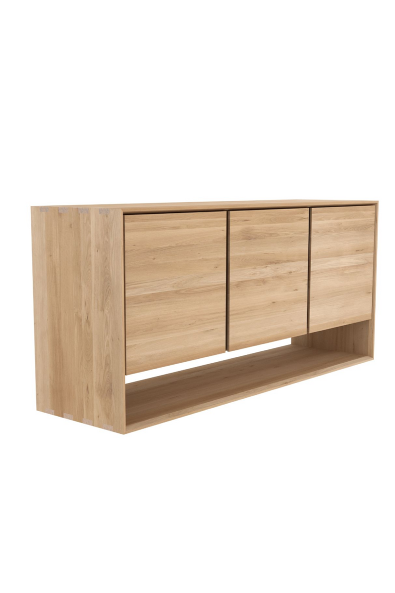 Solid Oak Minimalist Sideboard | Ethnicraft Nordic | Woodfurniture.com