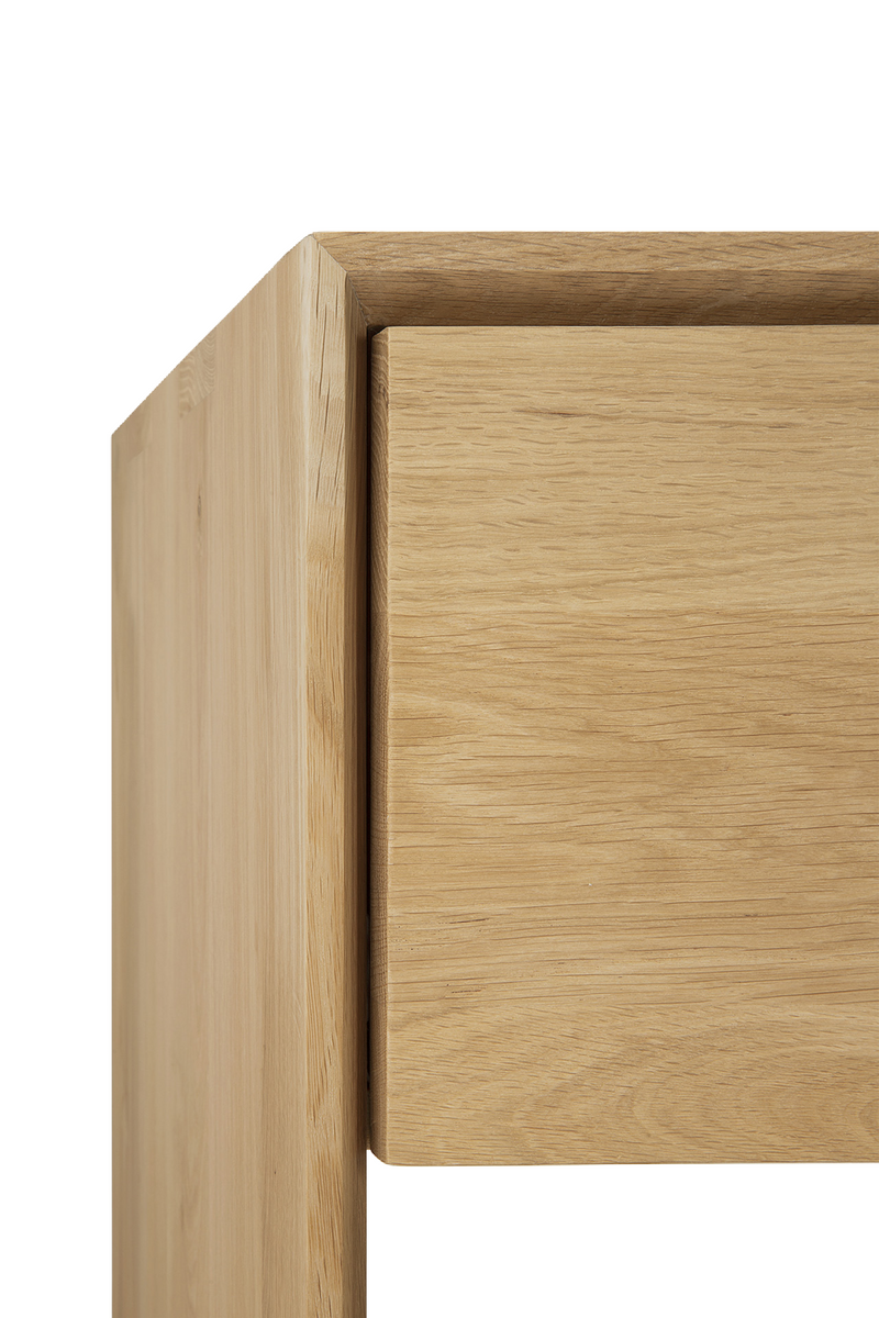 Oiled Oak TV Cupboard | Ethnicraft Nordic | Woodfurniture.com