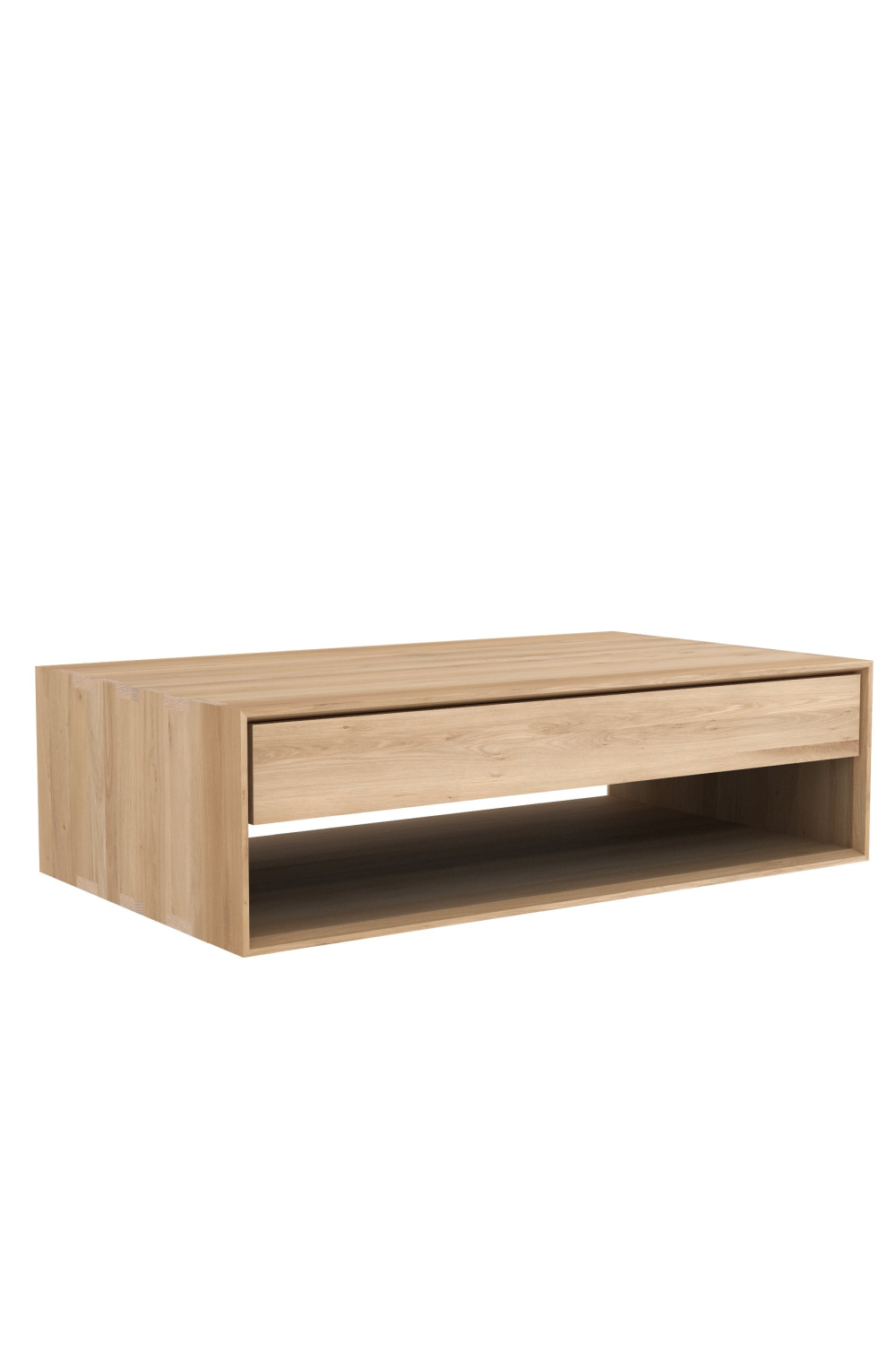 Oak 1-Drawer Coffee Table | Ethnicraft Nordic | Woodfurniture.com