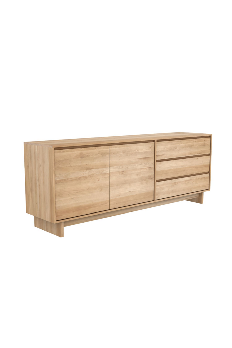 Modern Oak Sideboard | Ethnicraft Wave | Woodfurniture.com
