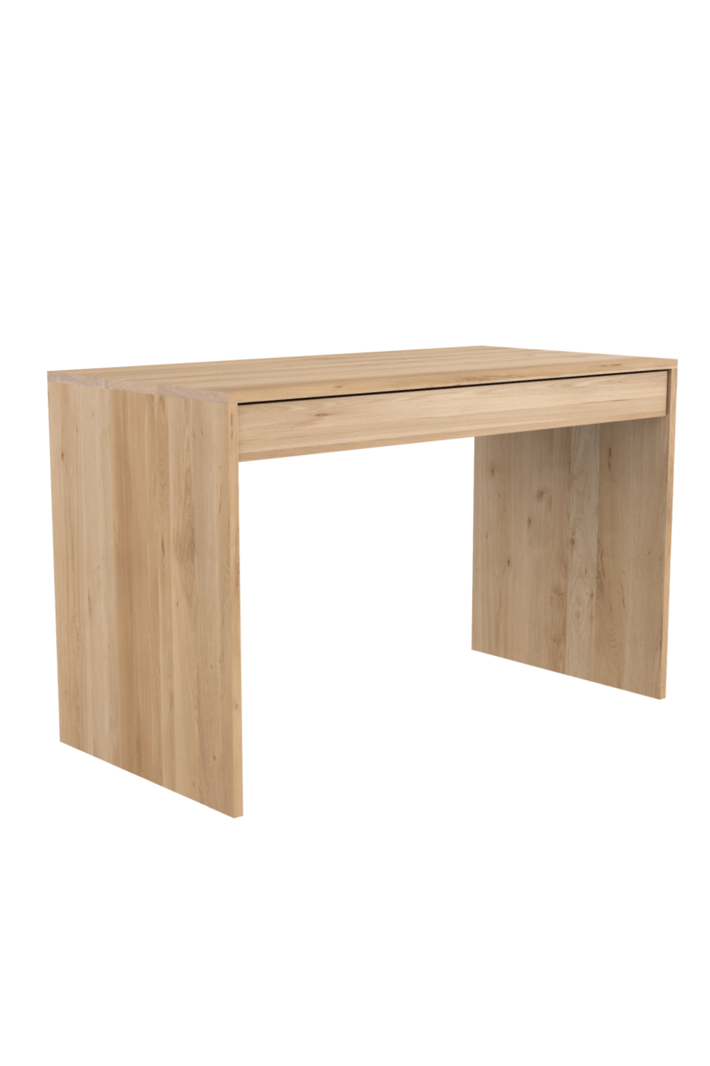 Rectangular Oak Desk | Ethnicraft Wave | OROA TRADE