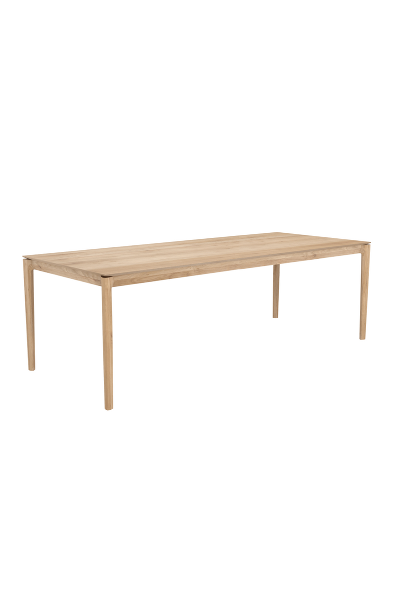 Oak Minimalist Dining Table | Ethnicraft Bok | Woodfurniture.com
