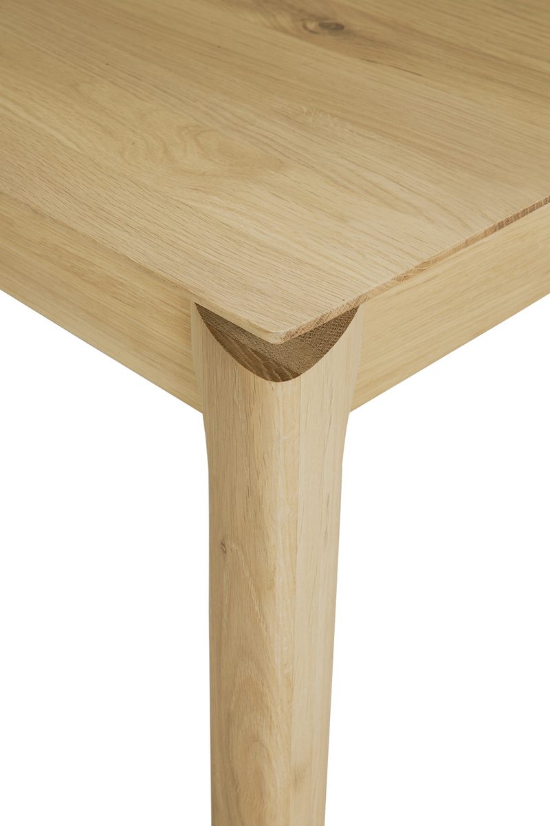 Oiled Oak Dining Table | Ethnicraft Bok | Woodfurniture.com