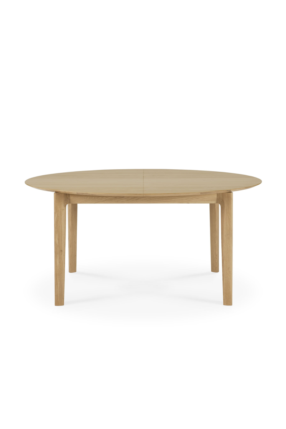 Oak Extendable Round Dining Table | Ethnicraft Bok | Woodfuniture.com