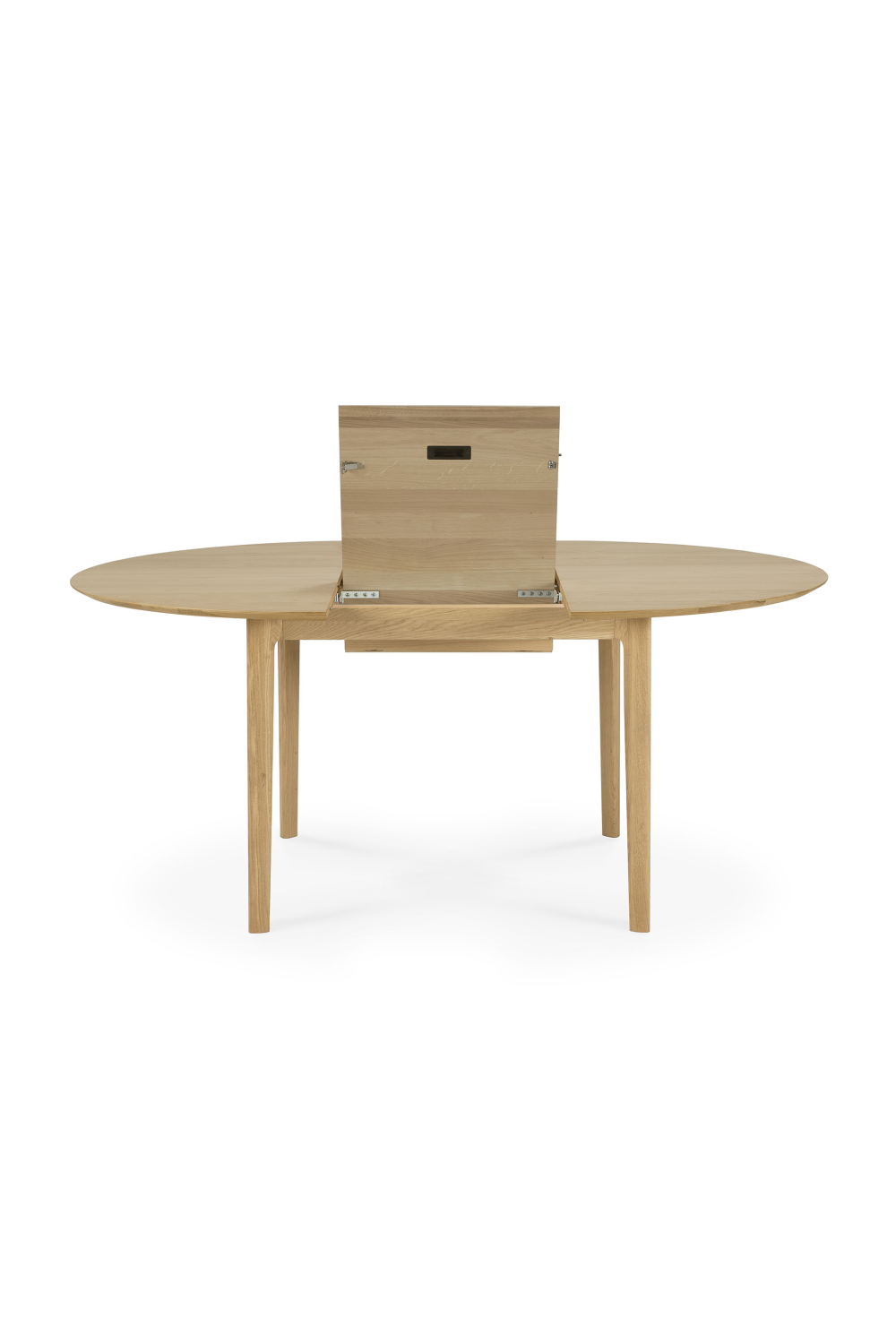 Oak Extendable Round Dining Table | Ethnicraft Bok | Woodfuniture.com