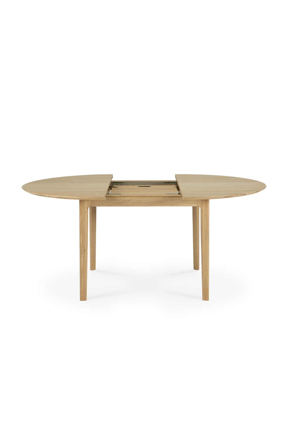 Oak Extendable Round Dining Table | Ethnicraft Bok | Woodfuniture.com