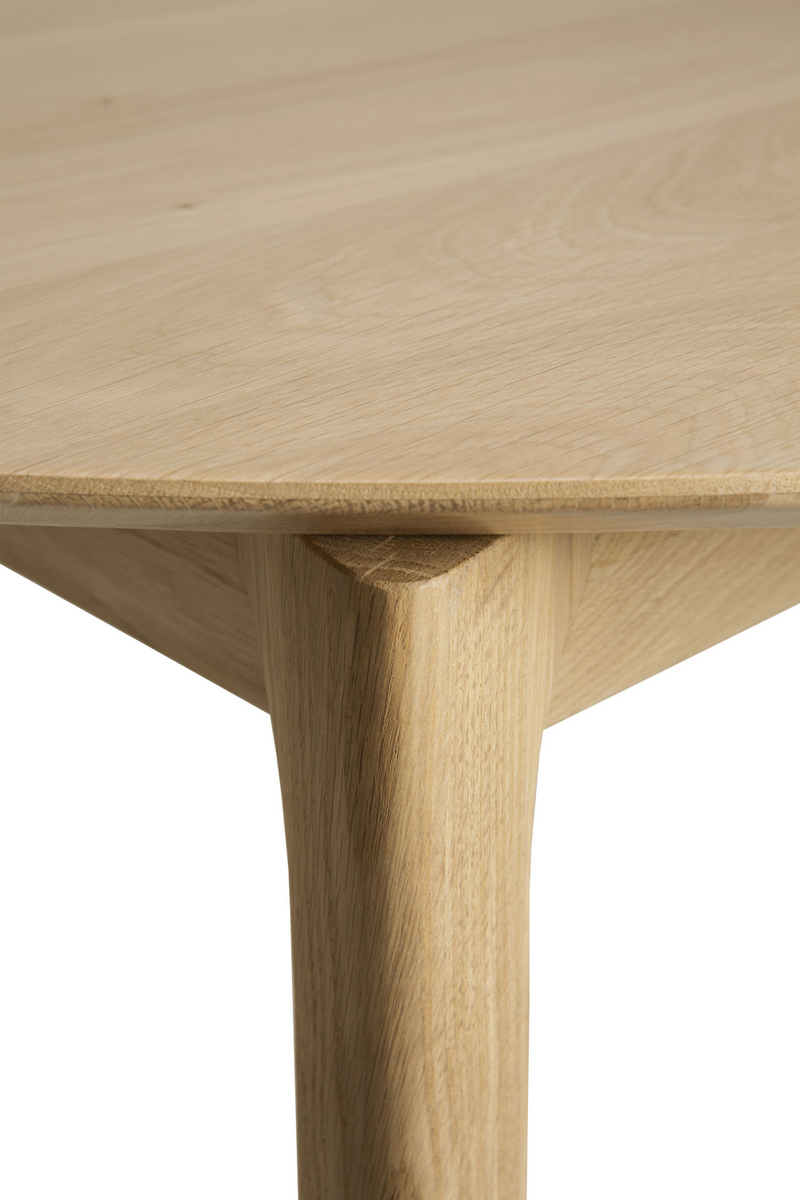 Oak Extendable Round Dining Table | Ethnicraft Bok | Woodfuniture.com