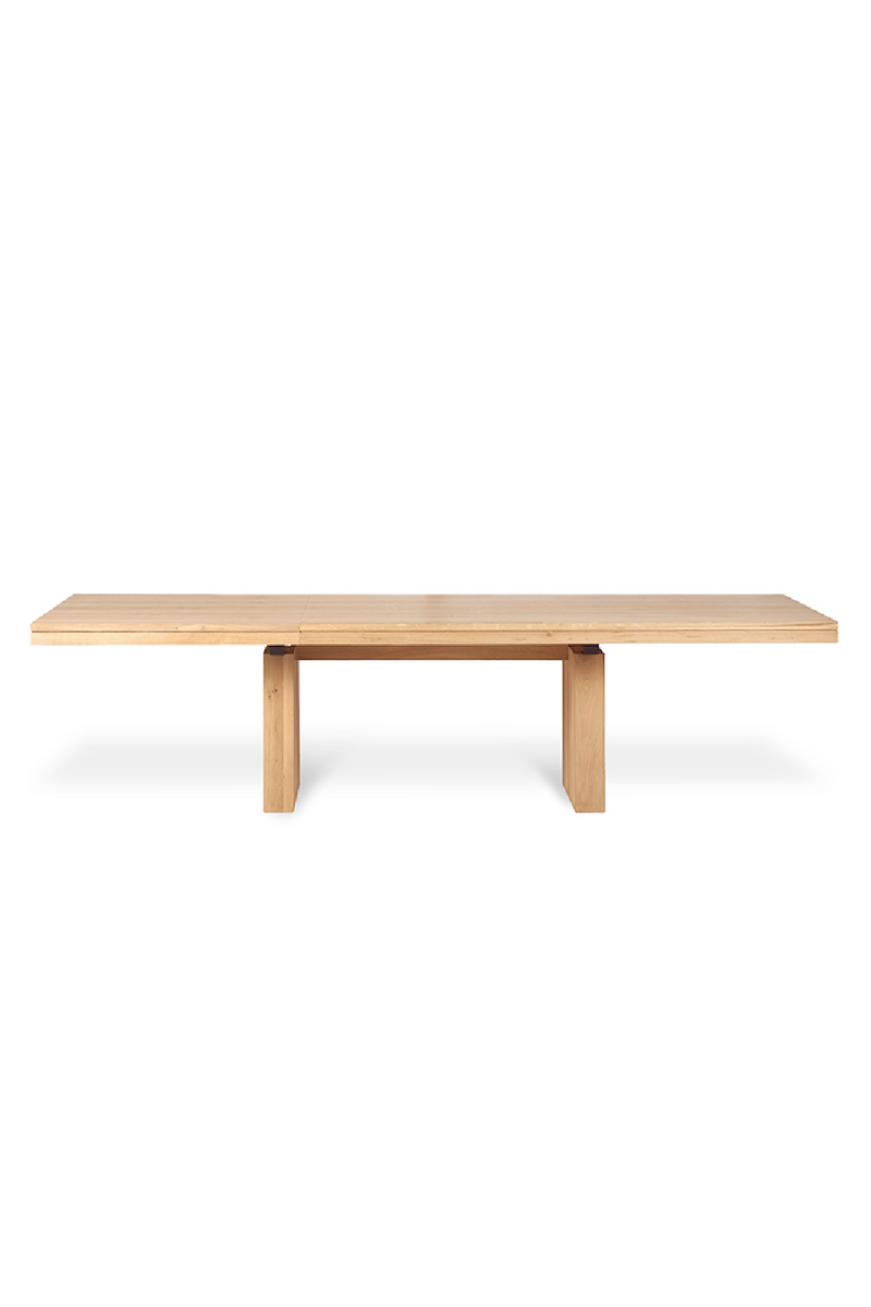 Scandinavian Extendable Dining Table | Ethnicraft Double | Woodfurniture.com